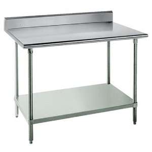  14 Gauge 30 x 48 Stainless Steel Work Table with 