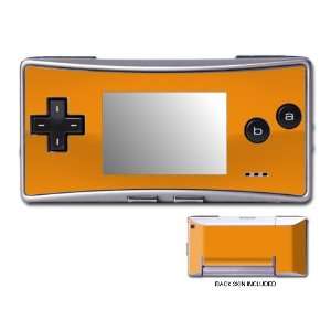  Orange Design GameBoy Micro Decorative Protector Skin 
