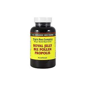 Triple Bee Complex  Royal Jelly, Bee Pollen,Propolis   Freeze Dried 
