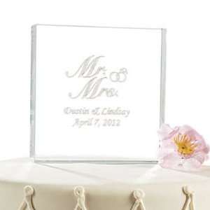  Personalized Mr & Mrs Cake Topper   Party Decorations & Cake 