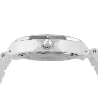 Oniss Ladies White Ceramic Dress Diamond Watch ON8202 L  