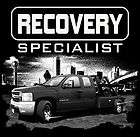 more options black t shirt recovery specialist s repo rebel