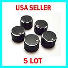 EA KNOBS FOR  ELECTRONIC EQUIPMENT BLACK 224