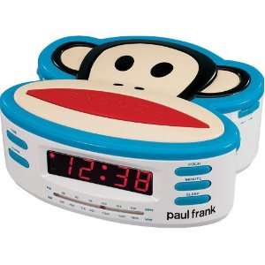  Paul Frank PF250 Single Alarm, AM/FM Clock Radio with 