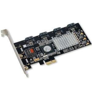  PCI Express SATA II 4 Port Controller RAID Card 