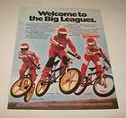 1981 SCHWINN BMX bicycles ad page ~