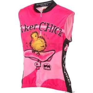    World Jerseys Biker Chick Sleeveless Pink Large