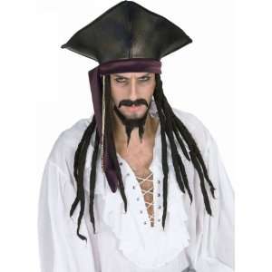  Pirate Hat with Dread Locks Toys & Games