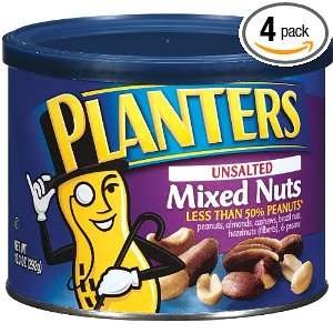 Planters Mixed Nuts, Honey Roasted, 10 Ounce (Pack of 4)  