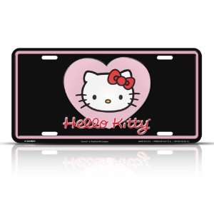  Hello Kitty Stamped License Plate Tag Automotive