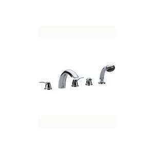 Atrio 20072 Low Spout Lavatory Wideset   WaterCare Infinity Brushed 