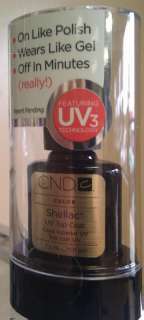 CND Shellac Top Coat UV Gel Nail Polish .25oz/7.3ml  