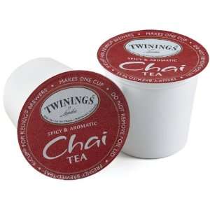Twinings Chai Tea K Cups for Keurig Brewers 24 Count  