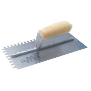    Marshalltown Notched Trowels Wood Handles