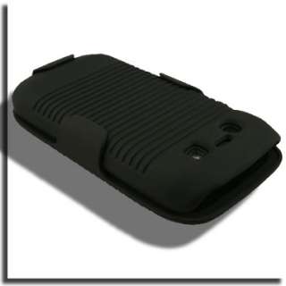   Protector for Blackberry Torch 9850 9860 Holster Cover Black Skin
