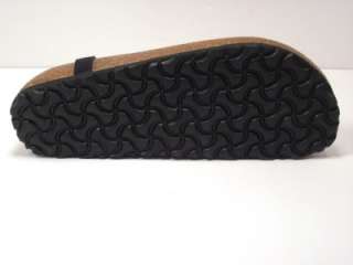 NEW Betula Embroidered Slingback Thong Sandals Birkenstock Black 10 EU 