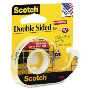  New 665 Double Sided Office Tape w/Hand Dispenser Case 