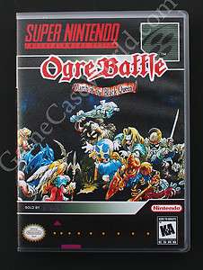   March of the Black Queen SNES Custom Game Case NEW *NO GAME*  