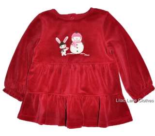 Gymboree Alpine Sweetie Shirt Pants U PIK Red Pink Brown Bunny Heart 