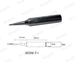 900M T I Replace 936 Soldering Solder Iron Pencil Tip  