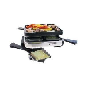  Swissmar   4 Person Raclette w/Reversible Grill/Griddle 
