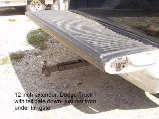   this extension will that being said you must de rate your truck hitch