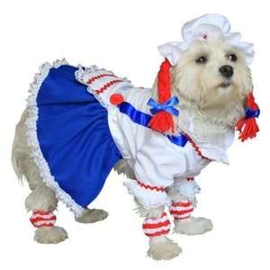  Rag Doll Dog Costume Size X Small (Up to 8 L) Pet 
