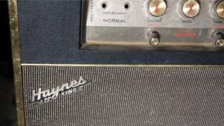 Haynes Jazz King II Vintage Dual 12 Speaker Driver Guitar Amplifier 