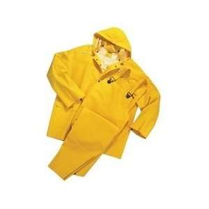  Anchor Brand 9000 4XL Rain Suit Pvc/polyester   Yellow 