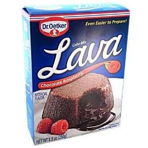 Dr. Oetker Lava Cake Mix w/ Chocolate Raspberry ( 250 G )  
