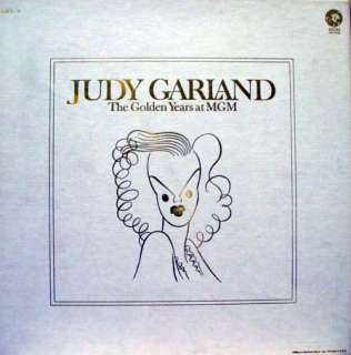 JUDY GARLAND the golden years at mgm 2 LP mint  SDP1 2  