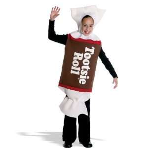 Lets Party By Rasta Imposta Tootsie Roll Child Costume / Brown   Size 
