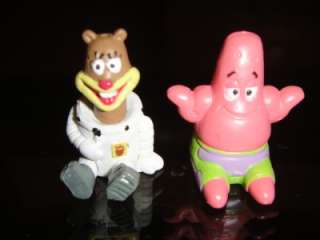 SpongeBob SquarePants & His Friends Mini Figures Sandy Patrick 