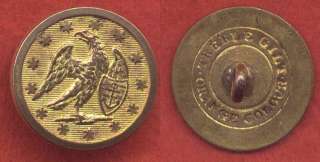 This non dug coat button was worn by Naval officers during the 1820s 