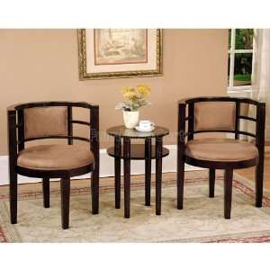  World Imports Retro Table and 2 Side Chairs 1626