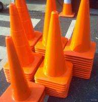 28 SLIM LINE TRAFFIC CONES   SECONDS   Some Blemished  