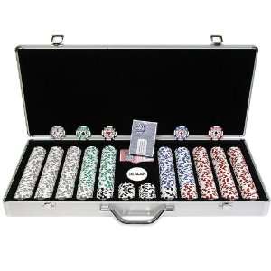  650 Chip 11.5g HIGH ROLLER Set w/Executive Aluminum Case 