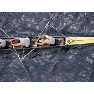Rowing Shell in Montlake Cut, Seattle, Washington, USA Premium 