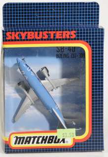 Matchbox Skybusters SB 40 KLM Boeing 737 300 1992 MIB  
