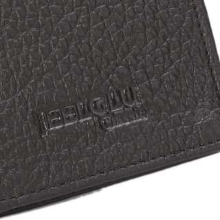 Gentleman Series mens cross wallet 100% real leather Black/Brown A249 