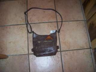   Tignanello Vintage Mix North South Crossbody Brown Purse Handbag $129
