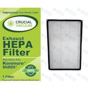 Kenmore 86889 EF 1 Exhaust HEPA Vacuum Filter; Compare to  