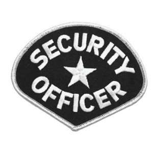  Security Officer Star Emblem (Black and White)