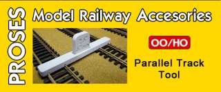 Parallel Track Tool for Hornby, Peco and OO/HO Tracks.  