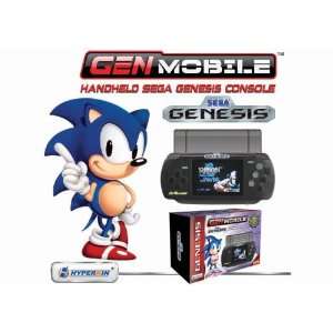  Licensed Sega Genesis Gen Mobile Portable System w/ 20 Sega Games 