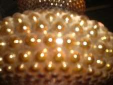 beautiful amber hobnail lamp shade i picked up this neat vintage 