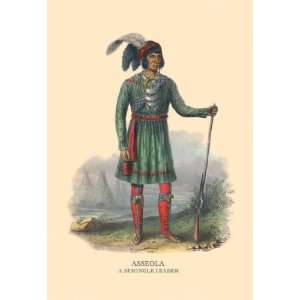   By Buyenlarge Asseola (A Seminole Leader) 24x36 Giclee