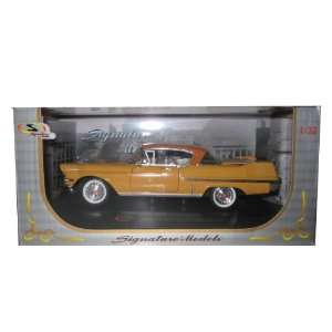 1957 Cadillac Series 62 Coupe De Ville Yellow 1/32 by 
