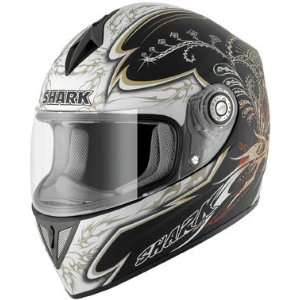  Shark RSI Eden Full Face Motorcycle Helmet Black/White 