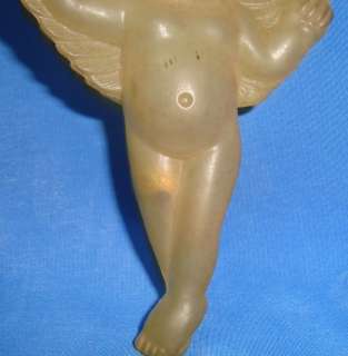 Old Vintage Celluloid Cupid Boy Rattle Toy from Japan  